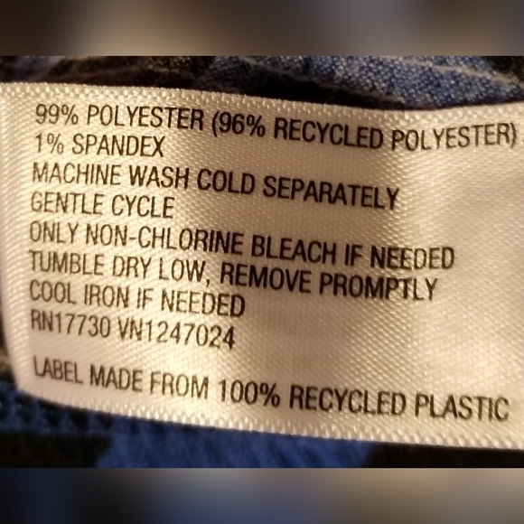 NWT Ava n viv Tops polka dot long sleeve blouse 2XL G2 - Picture 3 of 3